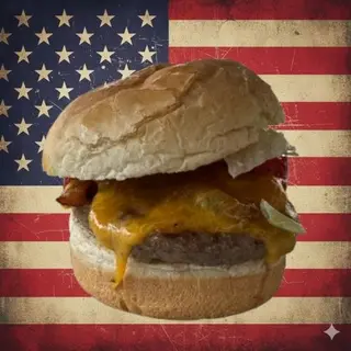 Mega cheeseburger