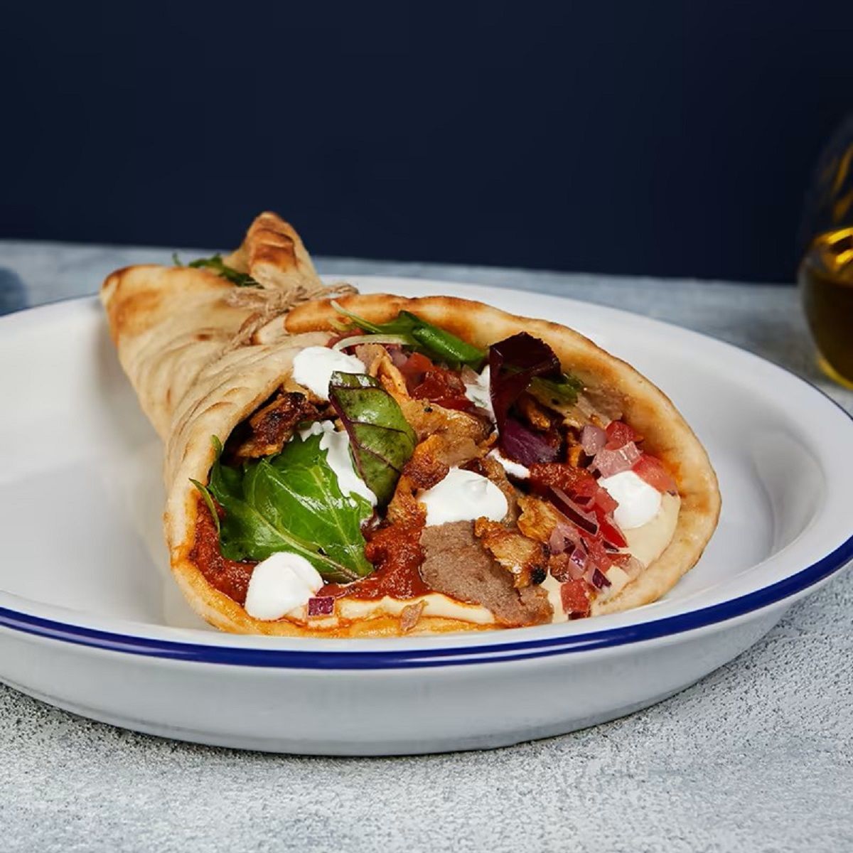 Pita Mixta (Pollo y Ternera)