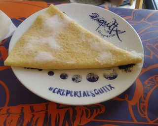 Crêpe Con Mermelada De Fresa