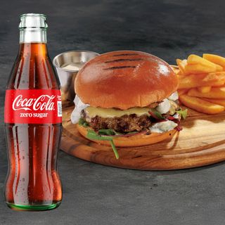 Combo Burger Beef Tartuffo + Coca Cola