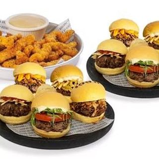 2 Ruedas de MontyBurgers + 1 Tapa