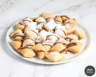 Chiacchiere Nutella
