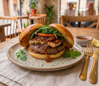 Hamburguesa Gourmet De Foie