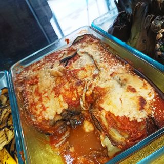 Parmigiana di melanzane biporzione 
