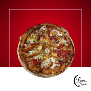 Pizza campagnola di pollo