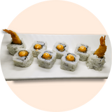 Uramaki De Uramaki De Langostino (8 Pzs.)