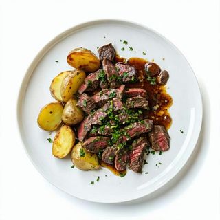 193 Manzo saltato con patate