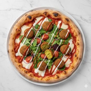 Pizza falafel - normale