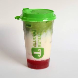 Айс матча "Малина - миндаль" 