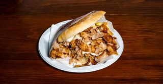 Panino kebab solo carne