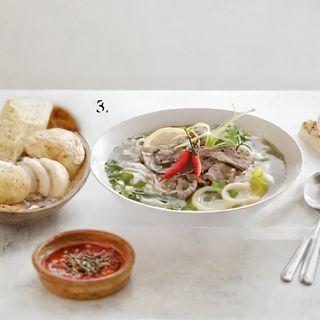 Zupa Pho z krewetkami duża porcja