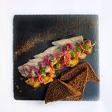 Оселедець з теплим картопляним салатом (230г/60г)