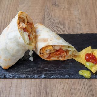 Burrito con pollo