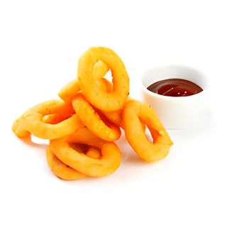 Луковые кольца с соусом