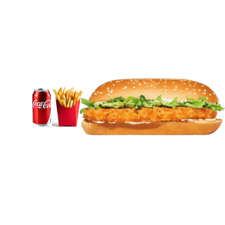 Mexi Crunchy Combo (2 Supreme Burgers + Coke +Fries)