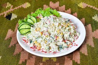 კრაბის სალათი