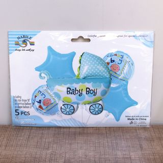 Ballons baby boy 5 pièces
