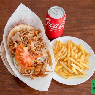 Menu Pita Carne Mix. sin Ver