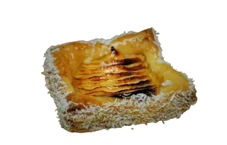 Hojaldre De Manzana cuadrado