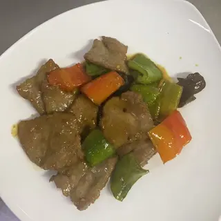Ternera Con Albahaca Thai (Picante)