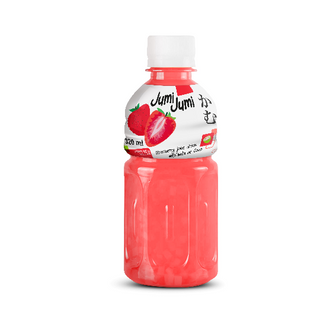 Napój Truskawka Nata de Coco z kokosową galaretką