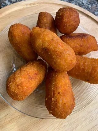 1.pez.Supplì pomodoro e mozzarella 