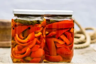 Salata de ardei copti       