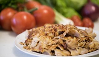 Piatto kebab solo carne