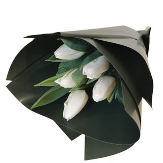 Lalele albe - 5 fire