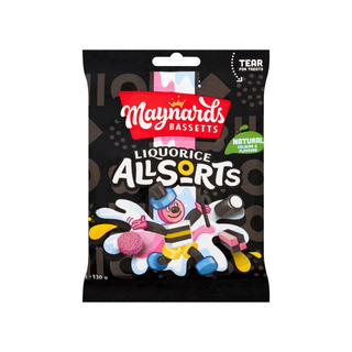 Maynards Bassetts Liquorice Allsorts 130GR