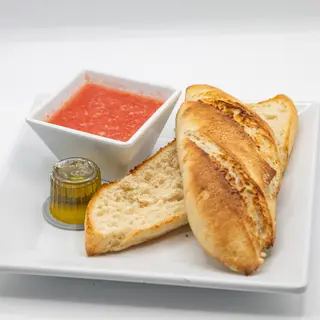 Tostada aceite y tomate