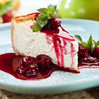 Pastel De Queso Con Frutos Rojos