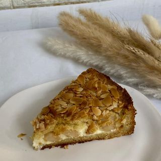 Яблочно-творожный пирог 