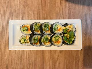 Kimbap vegetariano