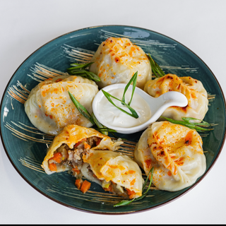 Манты с тыквой 