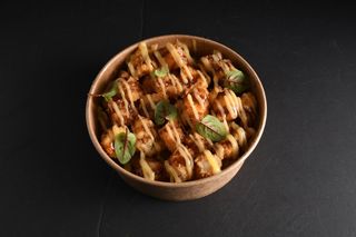 Shrimp katsu popcorn