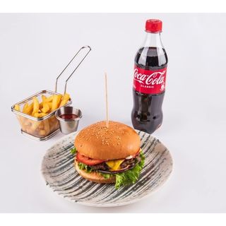 Комбо бургер говяжий