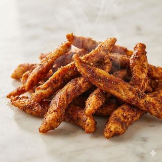 Straccetti di pollo speziati