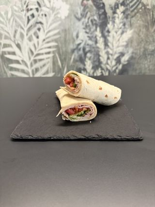 Prosciutto cotto, zucchine e formaggio