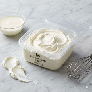 Vaschetta panna montata fresca M circa 330 g