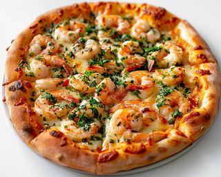 Pizza Gamberi Crevettes