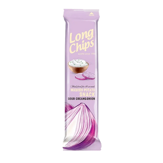 Чіпси Long Сметана Цибуля 75г Латвія