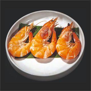 14 langostinos cocido