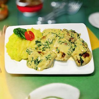 Медальони Формаджо със спанак и синьо сирене (300г)