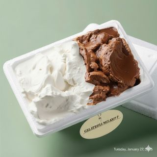 Vaschetta panna e Nutella L