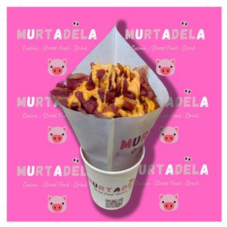 15. Cono di polpettine di mortadella, friggione bolognese