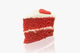 Porcion Tarta De Red Velvet