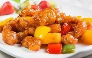 Cerdo Con Salsa Agridulce