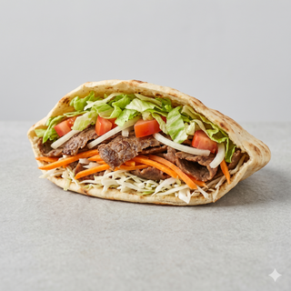 Pita de Pollo o Ternera