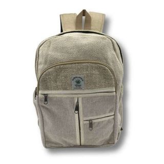 Mochila clásica de cáñamo 5 Cremalleras